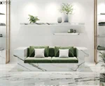 משטח פורצלן מעובד-Calacatta Green906-מבריק 3