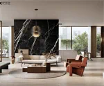 משטח פורצלן מעובד-Marquina Black 914-מבריק 3