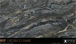 משטח פורצלן מעובד-Orobico Dark917-מבריק