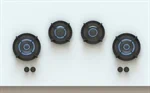 כיריים גז 4 מעברים פיט קוקינג Drum 3