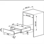 מגירת חימום 15 ס"מ סמג LINEA נירוסטה CT15X-2 2