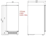 יצרן קוביות קרח Harmony JG36I 2