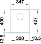 כיור בלנקו סבליין 320 קארלוס 6