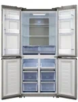 מקרר 90 ס"מ 4 דלתות נירוסטה מושחרת תקה RMF75950DSS 2