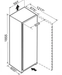 מקפיא 7 מגירות 60 ס"מ דגם FNE 5207 ליבהר 3