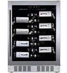 מקרר יין אינטגרלי Dunavox DAUF-40.138SS