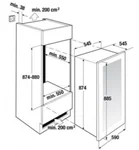 מקרר יין 88 ס"מ קופרבוש FWK2800.0 2