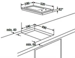כיריים חשמליים 38 ס"מ VKET3800.0 - TEPPAN YAKI 2