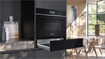מגירת חימום גימור שחור סימינס BI710C1B1 2