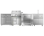 מקרר למטבח חוץ / TRF2041E / נירוסטה / THOR 3