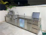 מקרר למטבח חוץ / TRF2041E / נירוסטה / THOR 4