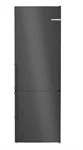 זוג מקררים 70 ס"מ נירוסטה שחורה מוברשת בוש KGN49VXCT