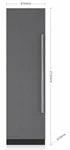 מקפיא אינטגרלי 61 ס”מ ICBIC-24FI - SUB ZERO 2