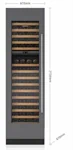 מקרר יין אינטגרלי 61 ס”מ ICBIW-24 SUB-ZERO 2