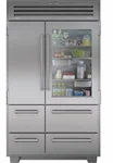 מקרר/מקפיא 122 ס”מ דלת זכ' ICBPRO4850G - SUB-ZERO PRO
