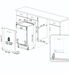 מדיח כלים אינטגרלי 45 ס"מ קופרבוש G4800.0 2