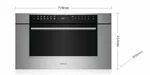 תנור משולב מיקרוגל 76 ס”מ WOLF ICBSPO30TM/S/TH M 2