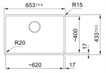 כיור גרניט 70 ס"מ מאריס MRG 210-62 4
