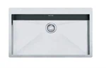 כיור הש 80 ס"מ נירוסטה PPX 210-78 TL Planar פרנקה