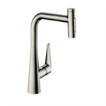 ברז מטבח נשלף טאליס S סלקט 300 נירוסטה 73867800 HANSGROHE