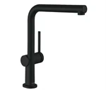 ברז מטבח נשלף 270 טאליס שחור מט 72808670 HANSGROHE