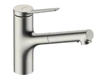 ברז מטבח נשלף 150 זסיס M33 נירוסטה HANSGROHE 74800800