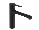 ברז מטבח נשלף 160 M33 זסיס שחור מט HANSGROHE 74801670