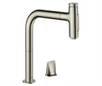 ברז מטריס סלקט נירוסטה 200 ללא ידית 73819800 HANSGROHE