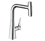 ברז מטבח נשלף מטריס סלקט פייה 24 ס"מ כרום HANSGROHE 73817000