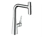 ברז מטבח נשלף מטריס סלקט פייה 24 ס"מ כרום HANSGROHE 73822000