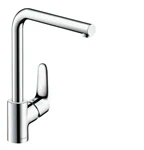 ברז מטבח פיה מסתובבת פוקוס כרום 31817000 HANSGROHE