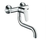 ברז מטבח סוללה מהקיר פוקוס 31825000 HANSGROHE