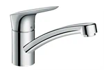 ברז מטבח עם פיה מסתובבת לוגיס 120 71830000 HANSGROHE
