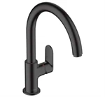 ברז מטבח ורניס בלנד 260 שחור מט 71870670 HANSGROHE