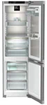 מקרר 60 ס"מ כסוף ללא ידית ליבהר CBNSTC/B 579i 2