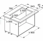 קולט מעלית 80 ס"מ בוש DDW88MM66 3