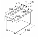 קולט מעלית 80 ס"מ בוש DDW88MM65 3
