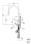 ברז נירוסטה AISI316L דגם SPIN D 2