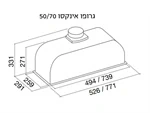 קולט אדים Falmec Gruppo Incasso Built In 2