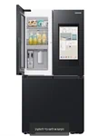 מקרר 4 דלתות 91 ס"מ סמסונג נירוסטה מושחרת RF87DG9817B1 2