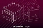 תנור מיקרו גריל 45 ס"מ BO82MW XL NANO בומפני 3