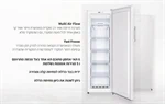 מקפיא 55 ס"מ לבן הייסנס RS24W 2