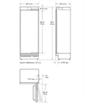 ICBDEC2450R מקרר אינטגרלי 61 ס"מ SUBZERO 4