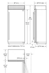 ICBCL3650F/S מקפיא 91 ס"מ. B.I חיפוי נירוסטה SUBZERO 3
