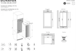 מקרר יין אינטגרלי בינוני Dunavox DVN-70.185DB.TO 2