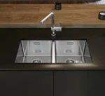 כיור קואטרוס QUATRUS R15 400/400-IU 2