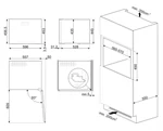 מקרר יין סמג 21 בקבוקים נירוסטה Classica CVI320XE 4