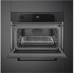 מיקרוגל תנור SMEG גובה 45 שחור Musa SO4201M1BI 2