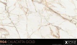 משטח פורצלן מעובד 904 Calacatta Gold-מבריק