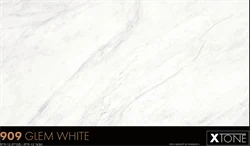 משטח פורצלן מעובד-Glem White 909-מבריק